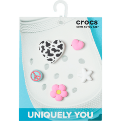 Women|Men|Jibbitz™ Charms Girly Icon 5 Pack Jibbitz™ charms | Crocs On sale
