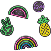 Women|Men|Jibbitz™ Charms Lights Up Fun 5 Pack Jibbitz Shoe Charm | Crocs Outlet