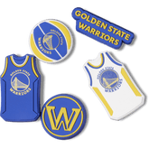 Women|Men|Jibbitz™ Charms NBA Golden State Warriors 5 Pack Jibbitz™ charms | Crocs On sale