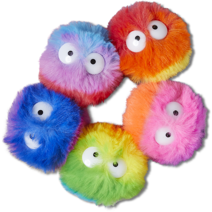 Women|Men|Jibbitz™ Charms FuzzyPuffCharacters5Pack Jibbitz Shoe Charm | Crocs us