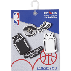 Women|Men|Jibbitz™ Charms NBA San Antonio Spurs 5 Pack Jibbitz™ charms | Crocs Discount