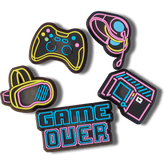 Women|Men|Jibbitz™ Charms Lights Up Neon Gamer 5 Pack Jibbitz™ charms | Crocs