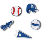 Women|Men|Kids|Jibbitz™ Charms MLB Los Angeles Dodgers 5pck Jibbitz™ charms | Crocs For sale