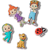Women|Men|Kids|Jibbitz™ Charms Cocomelon 5 Pack Jibbitz™ charms | Crocs Discount