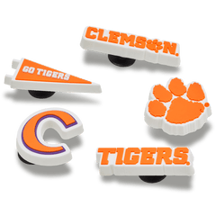Women|Men|Kids|Jibbitz™ Charms Clemson Univ 5 Pack Jibbitz™ charms | Crocs Online