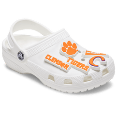 Women|Men|Kids|Jibbitz™ Charms Clemson Univ 5 Pack Jibbitz™ charms | Crocs Online