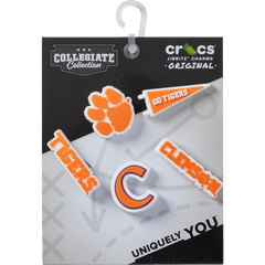 Women|Men|Kids|Jibbitz™ Charms Clemson Univ 5 Pack Jibbitz™ charms | Crocs Online
