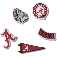 Women|Men|Jibbitz™ Charms University of Alabama 5 Pack Jibbitz™ charms | Crocs