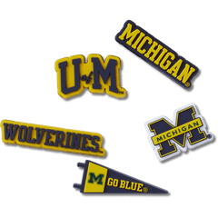 Women|Men|Jibbitz™ Charms University of Michigan 5 Pack Jibbitz™ charms | Crocs Outlet