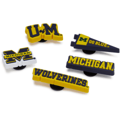 Women|Men|Jibbitz™ Charms University of Michigan 5 Pack Jibbitz™ charms | Crocs Outlet