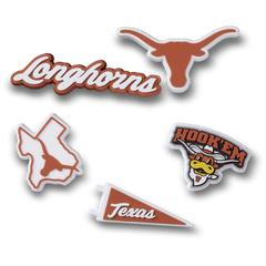 Women|Men|Kids|Jibbitz™ Charms University of Texas 5 Pack Jibbitz™ charms | Crocs For sale