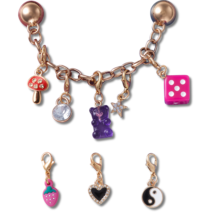 Women|Men|Kids|Jibbitz™ Charms Custom Charm Chain 5 Pack Jibbitz™ charms | Crocs Online
