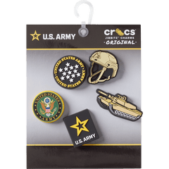 Women|Men|Kids|Jibbitz™ Charms US Army 5 Pack 2 Jibbitz™ charms | Crocs