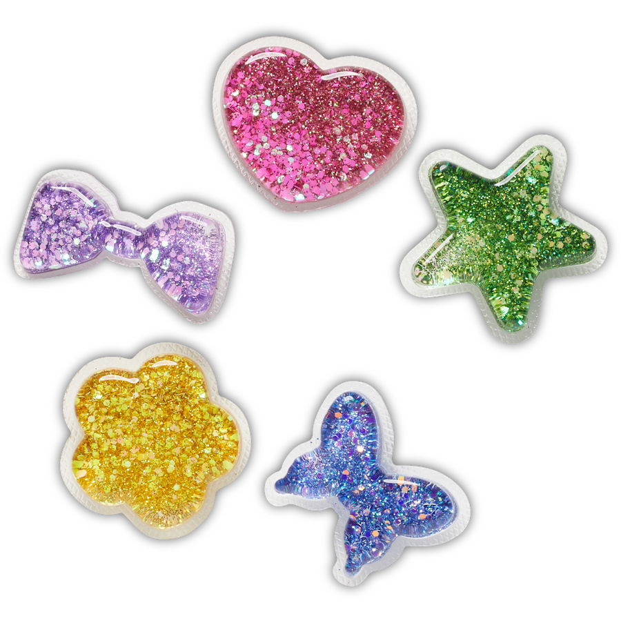 Women|Men|Jibbitz™ Charms UV Changing Squish 5 Pack Jibbitz™ charms | Crocs