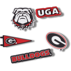 Women|Men|Kids|Jibbitz™ Charms University of Georgia 5 Pack Jibbitz™ charms | Crocs us