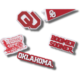 Women|Men|Kids|Jibbitz™ Charms Univ of Oklahoma 5 Pack Jibbitz™ charms | Crocs For sale