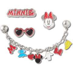 Women|Men|Kids|Jibbitz™ Charms Minnie Mouse 5 Pack Jibbitz™ charms | Crocs