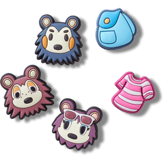 Women|Men|Kids|Jibbitz™ Charms Animal Crossing Creator 5 Pack Jibbitz™ charms | Crocs