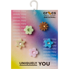 Women|Men|Jibbitz™ Charms Enlighten Flower 5 Pack Jibbitz™ charms | Crocs Sale