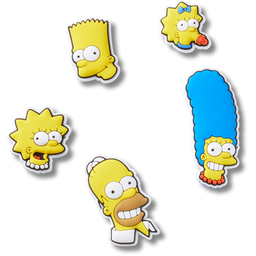 Women|Men|Kids|Jibbitz™ Charms The Simpsons 5 Pack Jibbitz™ charms | Crocs Sale