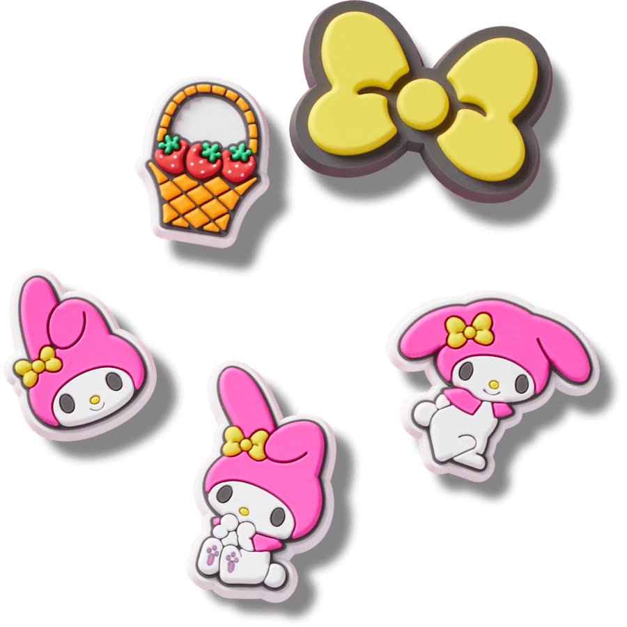 Women|Men|Kids|Jibbitz™ Charms MyMelody 5 Pack Jibbitz™ charms | Crocs Online