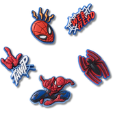 Women|Men|Kids|Jibbitz™ Charms Spiderman 5 Pack Jibbitz™ charms | Crocs Outlet