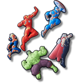 Women|Men|Kids|Jibbitz™ Charms Avengers Heroes 5PCk Jibbitz™ charms | Crocs Near me