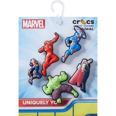 Women|Men|Kids|Jibbitz™ Charms Avengers Heroes 5PCk Jibbitz™ charms | Crocs Near me