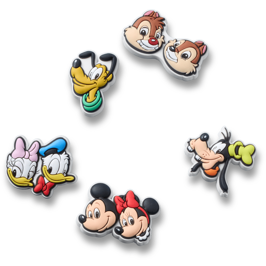 Women|Men|Kids|Jibbitz™ Charms Mickey and Friends PVC 5 Pack Jibbitz™ charms | Crocs Discount