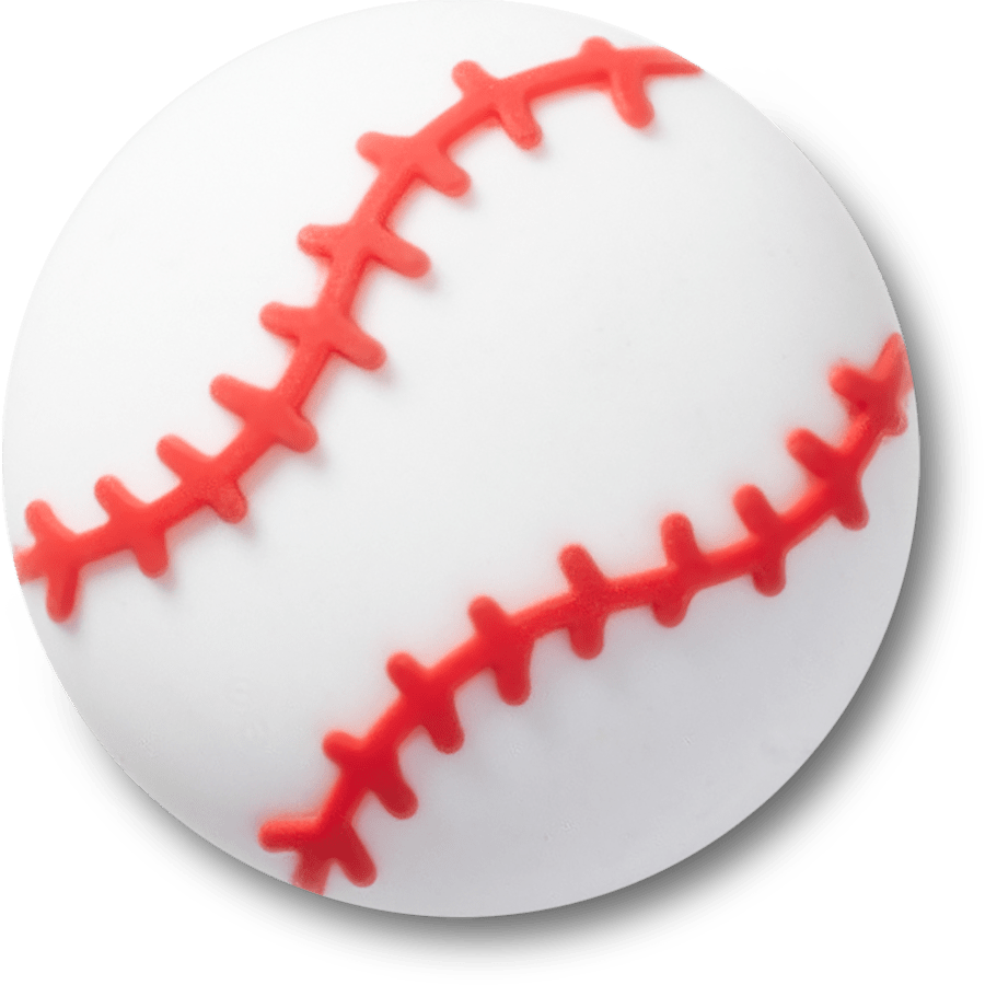 Women|Men|Jibbitz™ Charms Textured Baseball Jibbitz™ charms | Crocs For sale