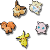 Women|Men|Jibbitz™ Charms Pokemon Character 5 Pck Jibbitz™ charms | Crocs us