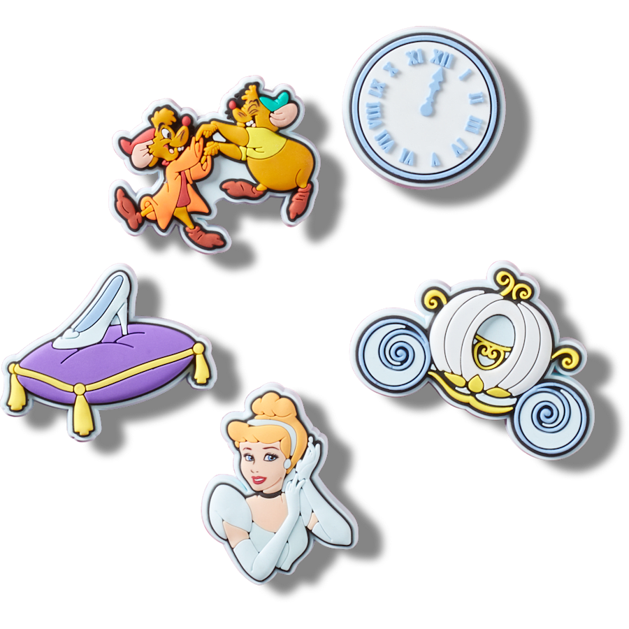 Women|Men|Kids|Jibbitz™ Charms Cinderella 5 Pack Jibbitz™ charms | Crocs
