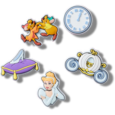 Women|Men|Kids|Jibbitz™ Charms Cinderella 5 Pack Jibbitz™ charms | Crocs