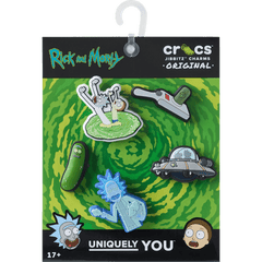 Women|Men|Jibbitz™ Charms Rick and Morty 5 Pack Jibbitz™ charms | Crocs Online