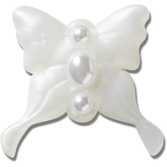 Women|Men|Jibbitz™ Charms Meta Jelly White Butterfly Jibbitz™ charms | Crocs On sale
