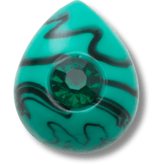 Women|Men|Jibbitz™ Charms Emerald May Birthstone Collection Jibbitz™ charms | Crocs Outlet