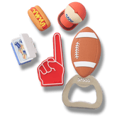 Women|Men|Jibbitz™ Charms Tailgate 5 Pack Jibbitz™ charms | Crocs Near me