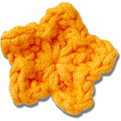 Women|Men|Jibbitz™ Charms Crafted Crochet Orange Star Jibbitz™ charms | Crocs Outlet