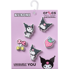 Women|Men|Kids|Jibbitz™ Charms Sanrio Kuromi 5 Pack Jibbitz™ charms | Crocs Outlet