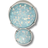 Women|Men|Jibbitz™ Charms Opalescent Meta Double Gem Jibbitz™ charms | Crocs For sale