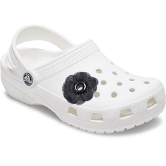 Women|Men|Jibbitz™ Charms Black Chiffon Grommet Jibbitz™ charms | Crocs Discount