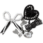 Women|Men|Jibbitz™ Charms Indie Luxe Silver 5 Pack Jibbitz™ charms | Crocs Outlet