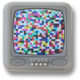 Women|Men|Jibbitz™ Charms Lights Up Pixelated TV Jibbitz™ charms | Crocs us