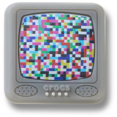 Women|Men|Jibbitz™ Charms Lights Up Pixelated TV Jibbitz™ charms | Crocs us