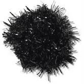 Women|Men Black Tinsel Pom Jibbitz™ charms | Crocs For sale
