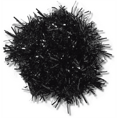 Women|Men Black Tinsel Pom Jibbitz™ charms | Crocs For sale