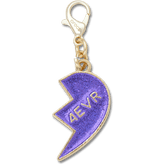 Women|Men|Kids|Jibbitz™ Charms Purple Glitter BFF Charm Right Jibbitz Shoe Charm | Crocs For sale