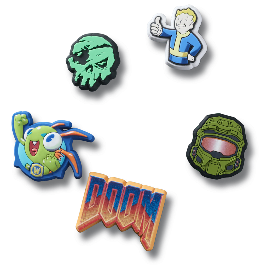 Women|Men|Jibbitz™ Charms Xbox 5 Pack Jibbitz Charms Jibbitz Shoe Charm | Crocs Discount