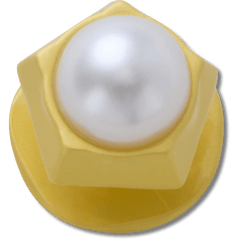 Women|Men|Jibbitz™ Charms Gold Pentagon Pearl Jibbitz™ charms | Crocs Sale