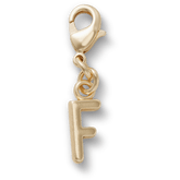 Women|Men|Kids|Jibbitz™ Charms Gold Letter F Charm Jibbitz™ charms | Crocs us